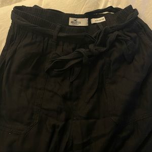 Hollister Black Tie Pants